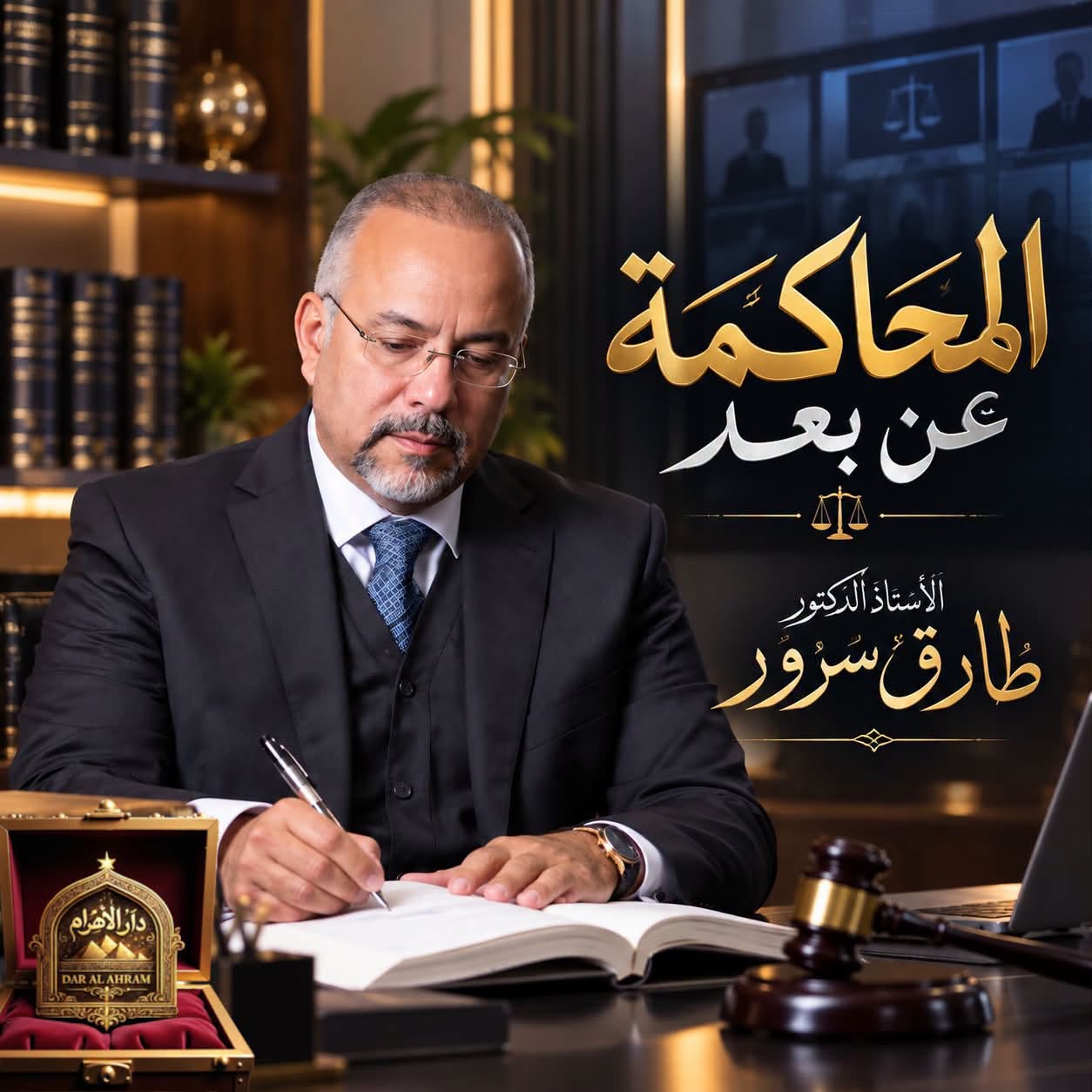 المحاكمة الجنائية عن بُعد في قضاء المحكمة الأوروبية لحقوق الإنسان والمجلس الدستوري الفرنسي وقانون ٢٣ يوليه ٢٠٢٦